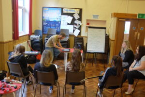 Workshop image from Didcot Train Project