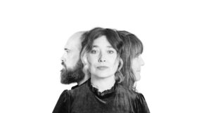 Hack-Poets Guild: (left to right) Nathaniel Mann, Lisa Knapp, Marry Waterson. Image credit: Rosie Reed Gold, Vincente Parades, Scott Wicking