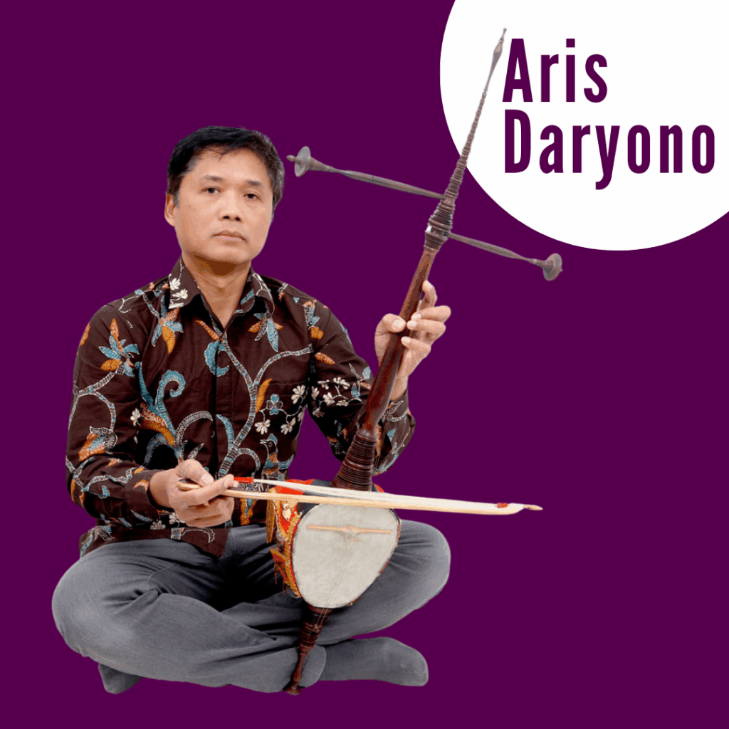 Graphic with Aris Daryono