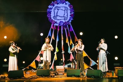 Goblin Band performing at Earth Theatre